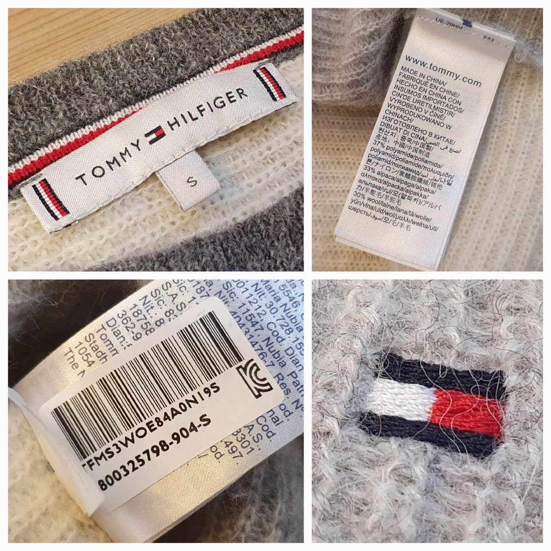 (새상품)55/66.타미 알파카 보트넥니트 상품이미지7