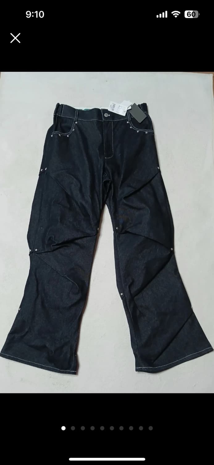 AAO viedit starry stud random tuck pants 상품이미지1