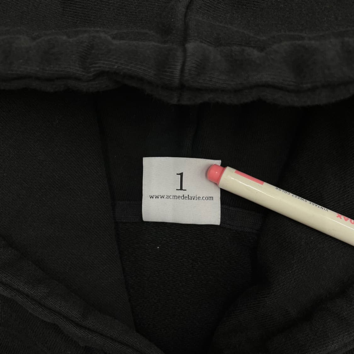 아크메드라비 아이스크림소년 블랙 후드 1 상품이미지5