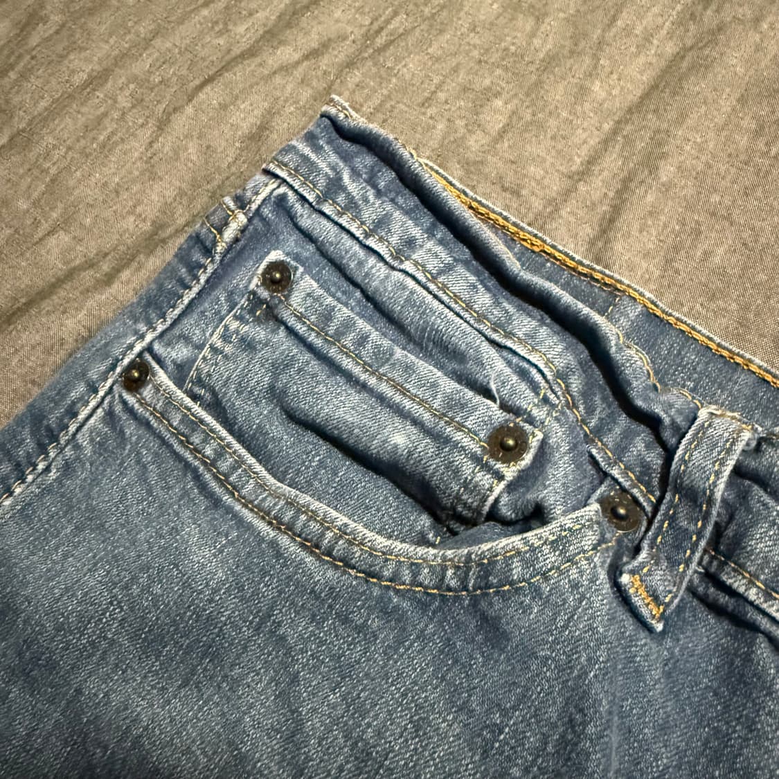 505 blue denim pants 상품이미지5