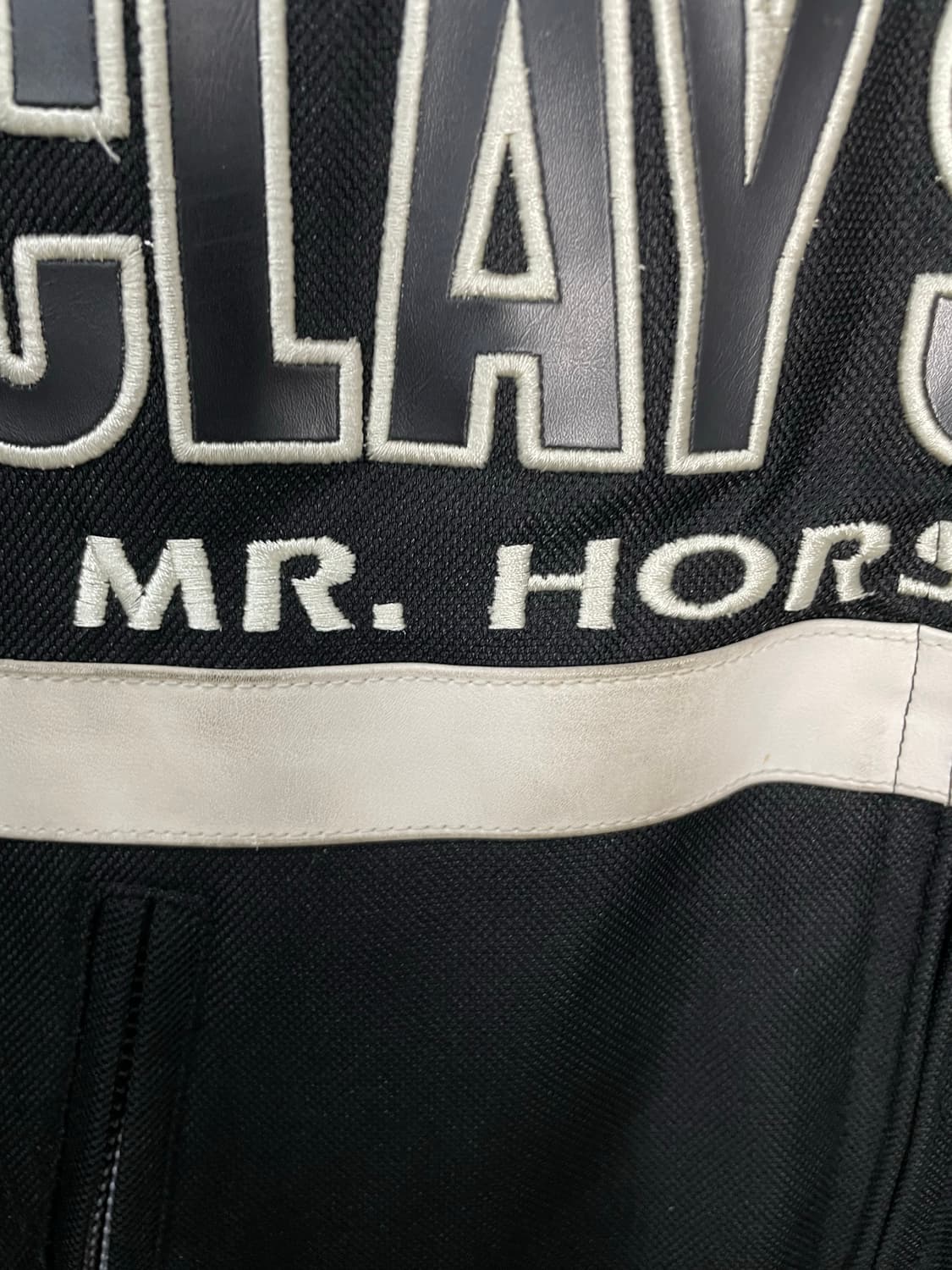 클레이 스미스 블랙 레이싱 자켓 H2274 상품이미지10