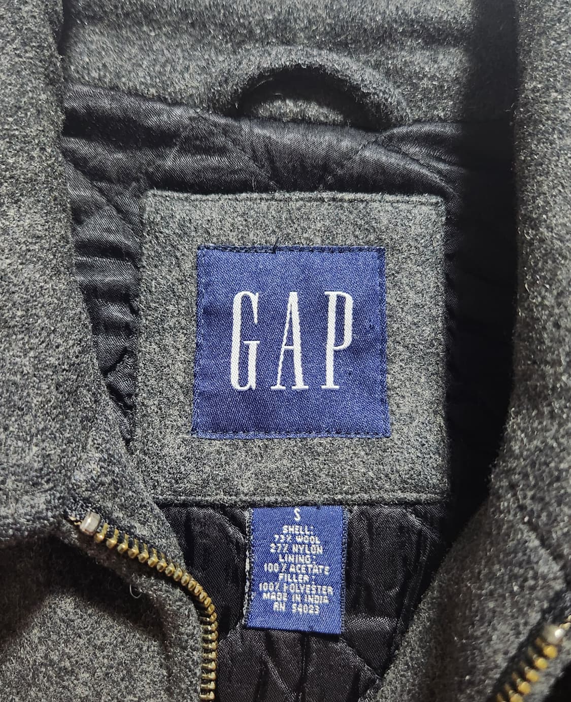 [올드 갭] 울 블루종 상품이미지2