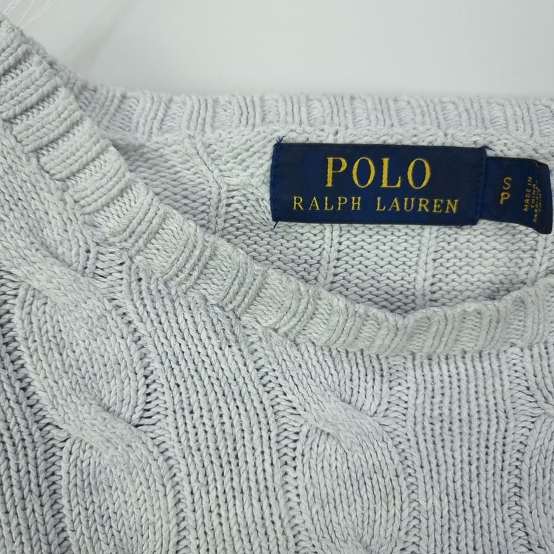 [폴로 랄프로렌] 포니 로고 자수 케이블 니트 M19082 상품이미지9