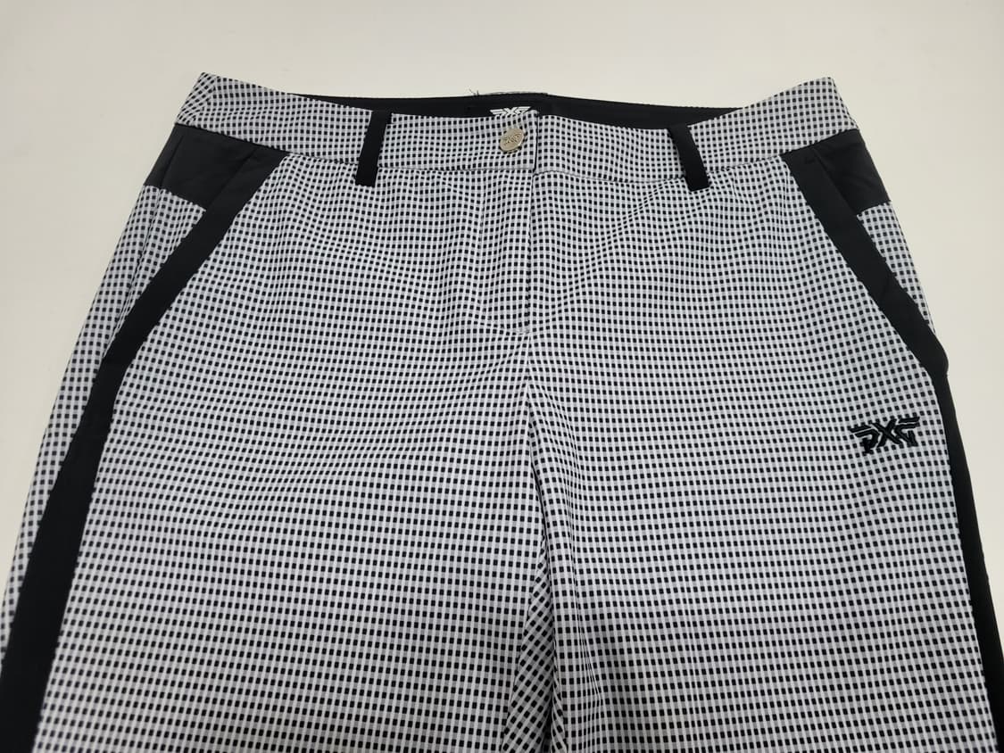 PXG 20SS 체크 패턴 기능성 골프 팬츠 / 여 S (67)  상품이미지3