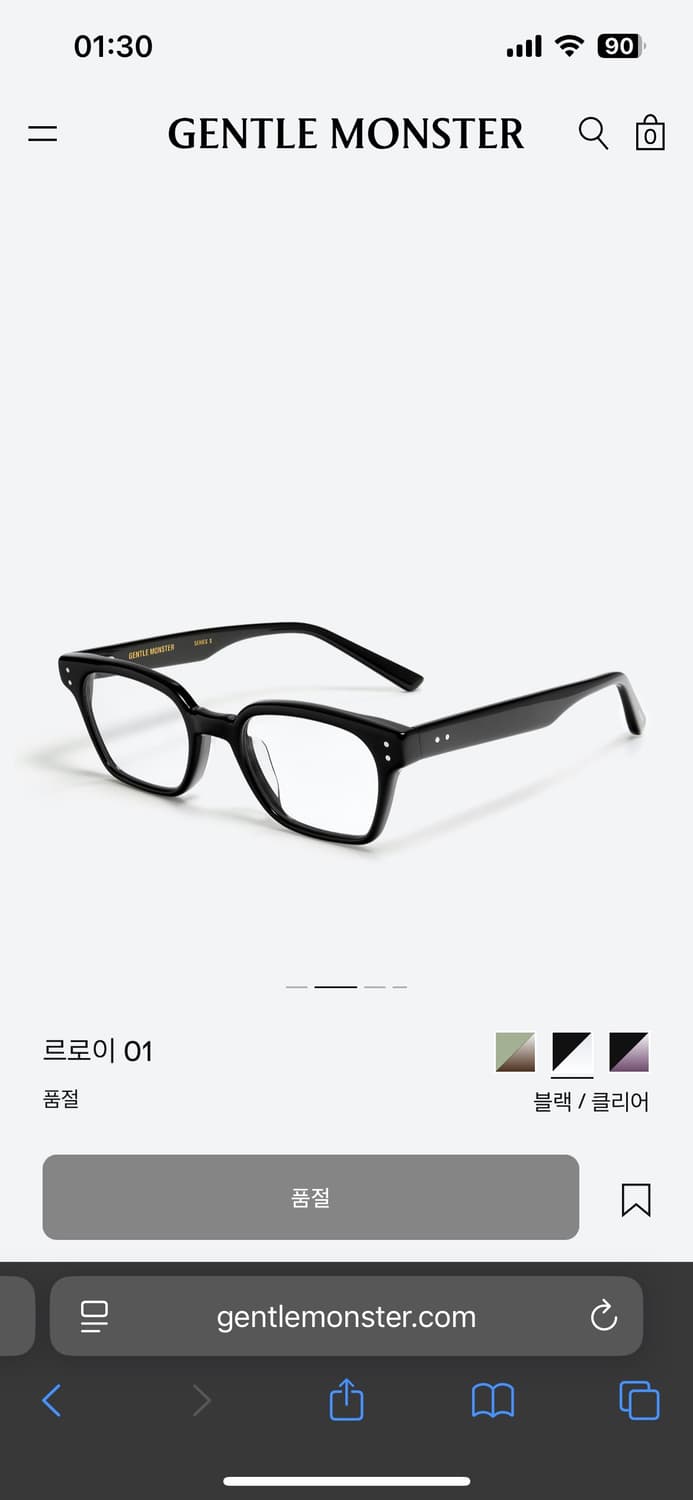 젠클몬스터 르로이 구매합니다 상품이미지1