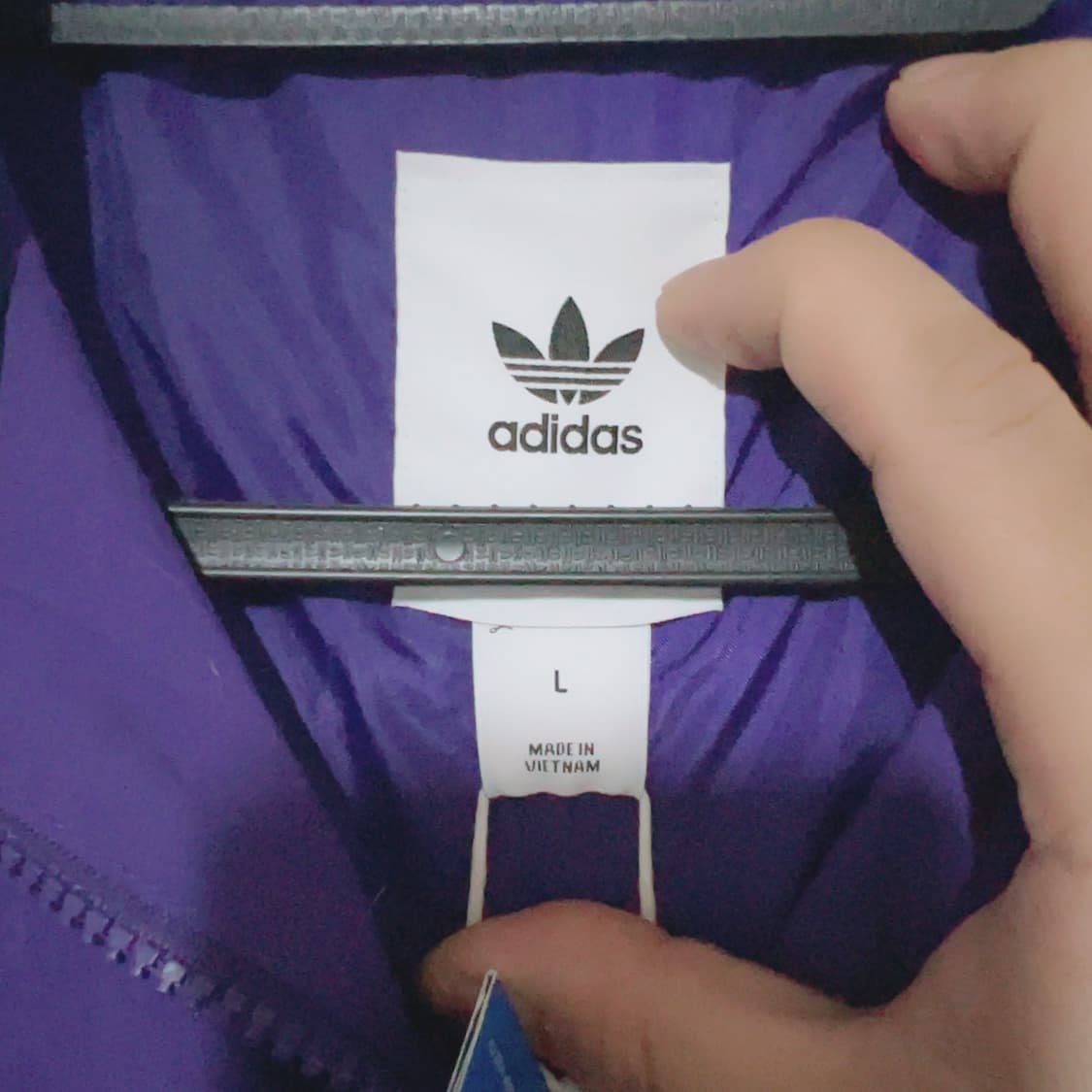 아디다스 배색 새상품 봄 공용 바람막이 상품이미지5