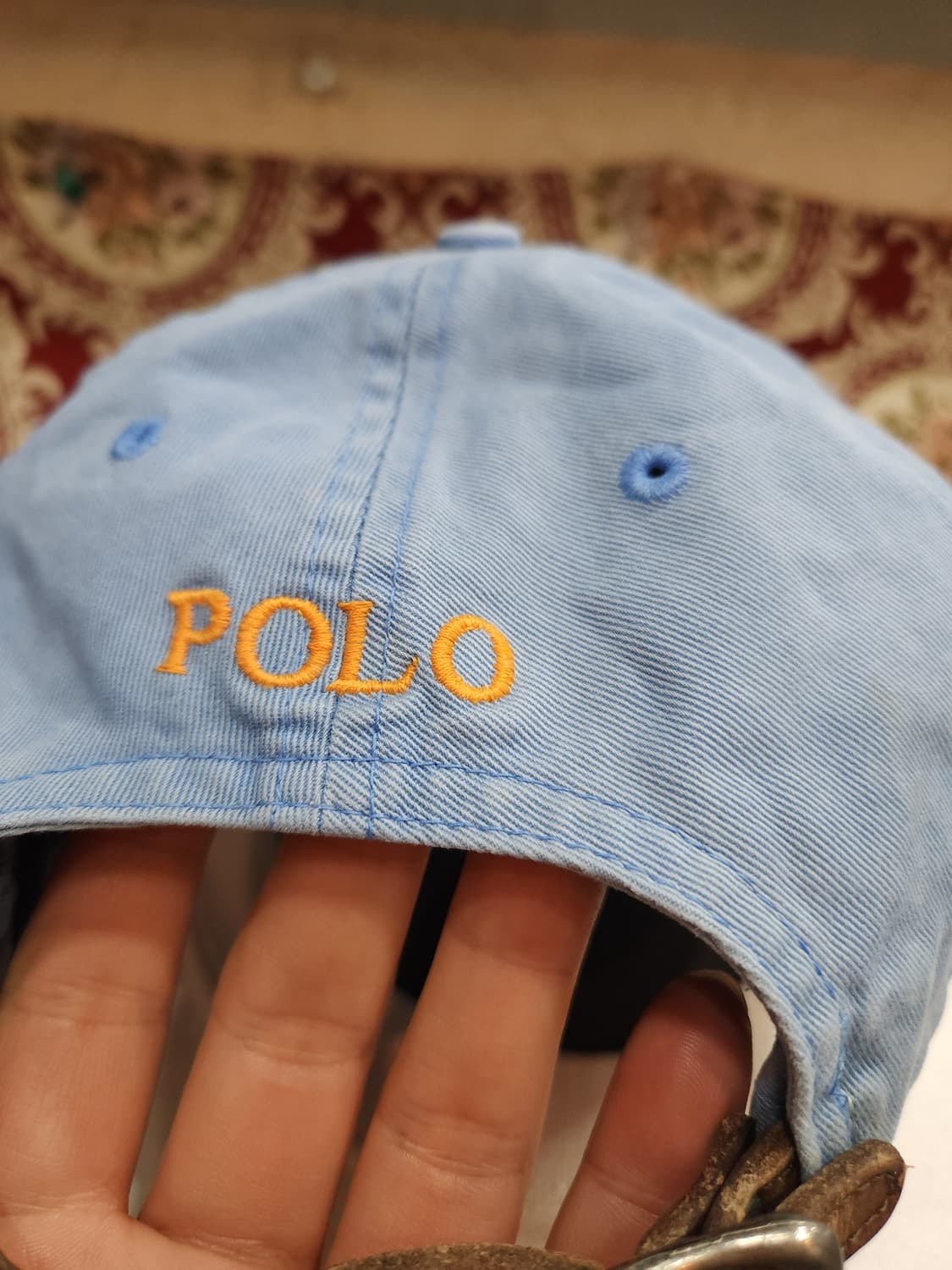 폴로 랄프로렌 가죽스트랩 볼캡
 상품이미지6