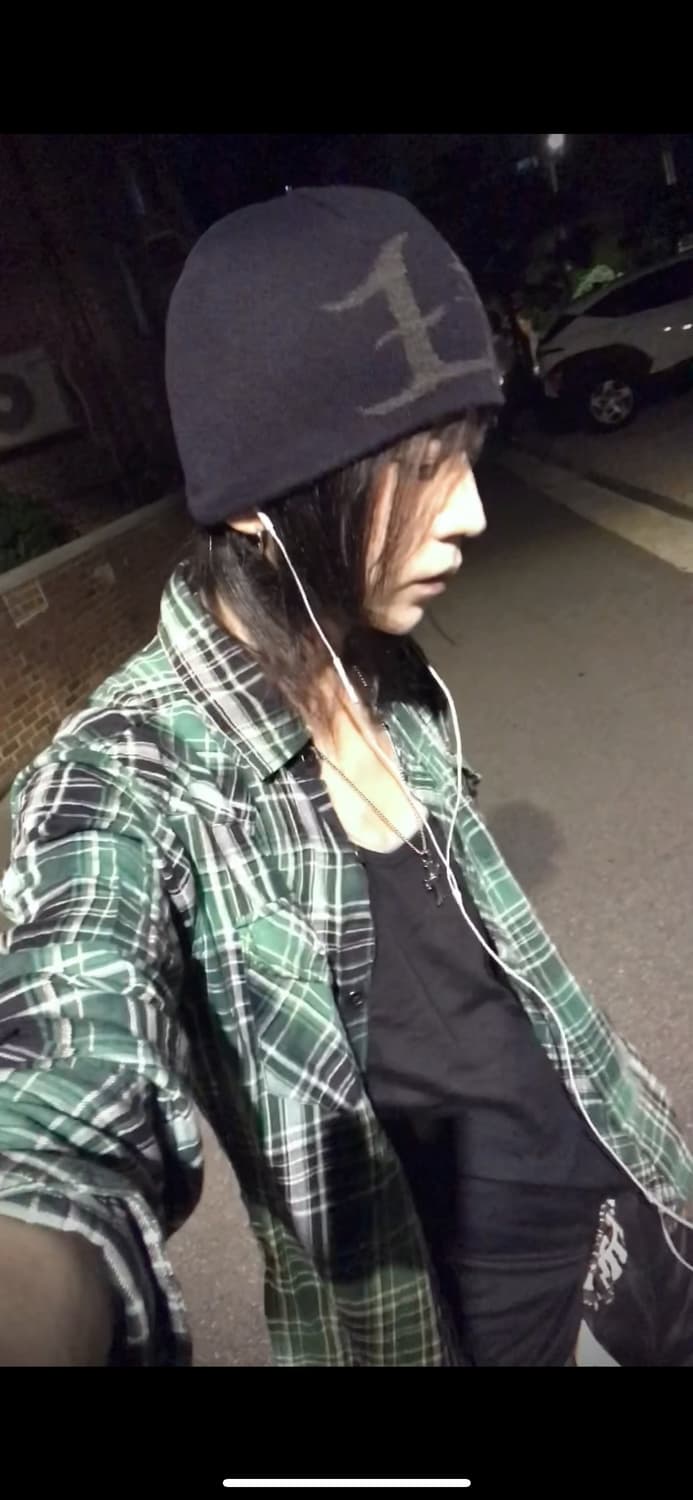 (Russ.k)punk check slim shirts 상품이미지3