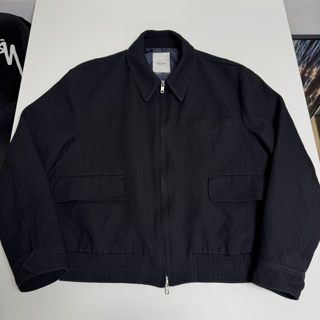 벨리에 다이에그널 블루종 자켓 L 상품이미지1