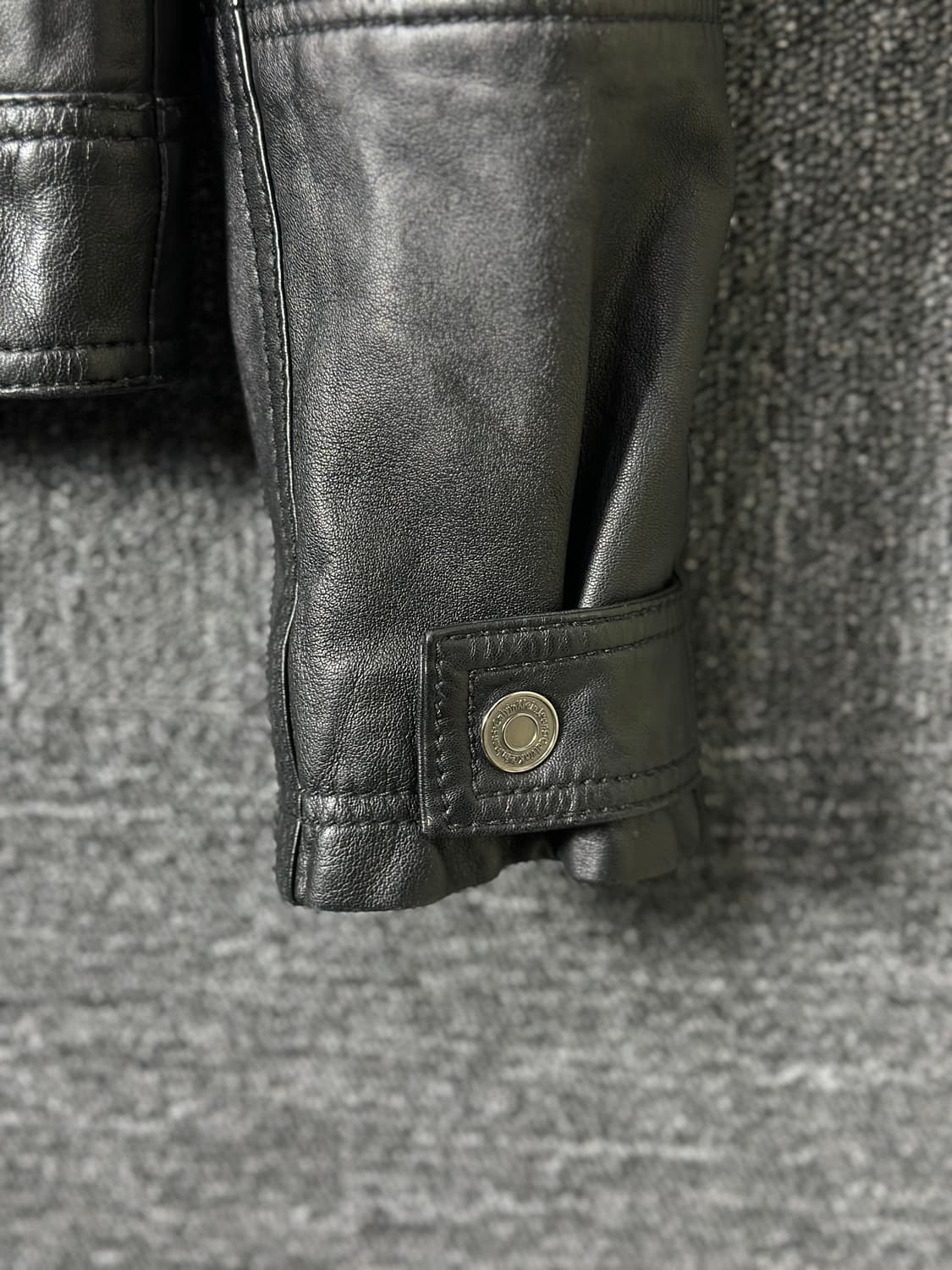 Calvin Klein 가죽 자켓 블랙 L 상품이미지7