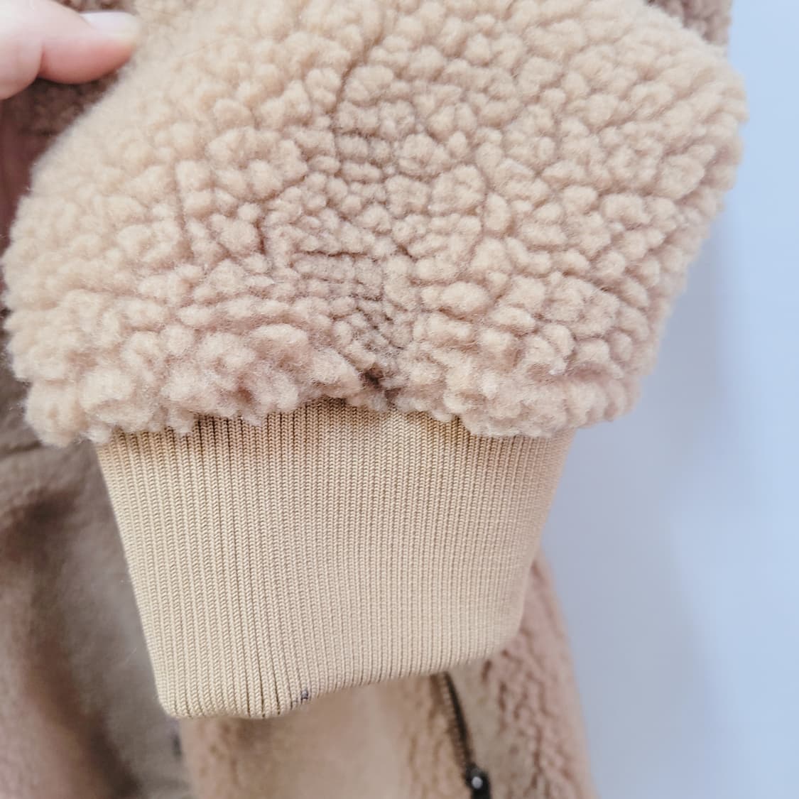 100~) 질스튜어트 뽀글이 집업 (택포 상품이미지7