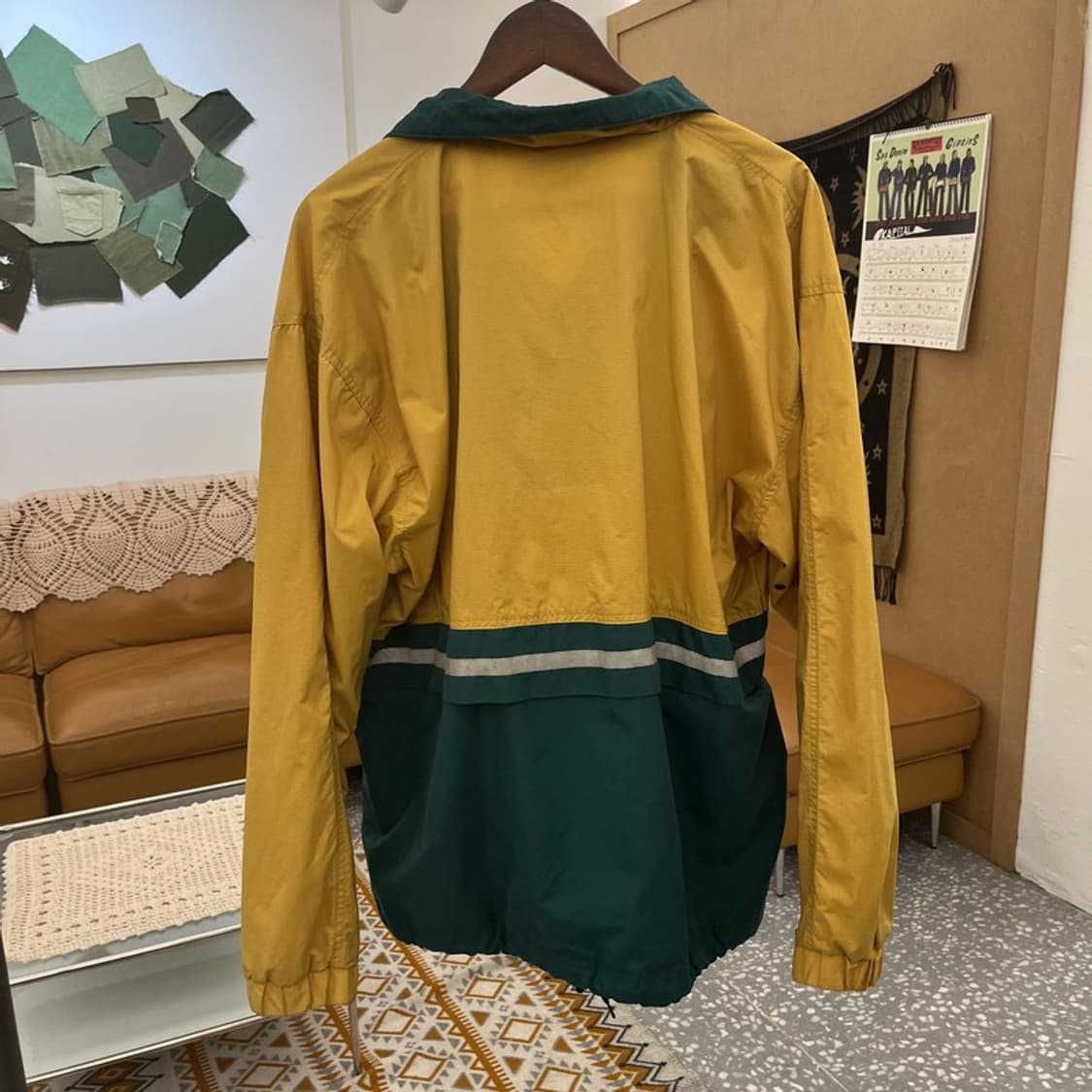 엄브로 올드스쿨 레트로 빈티지 바람막이 자켓 M C10972 상품이미지4