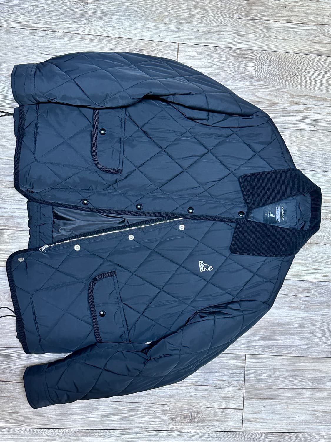 캉골 우먼스 프리마로프트 퀄팅 자켓 8547 블랙 상품이미지1