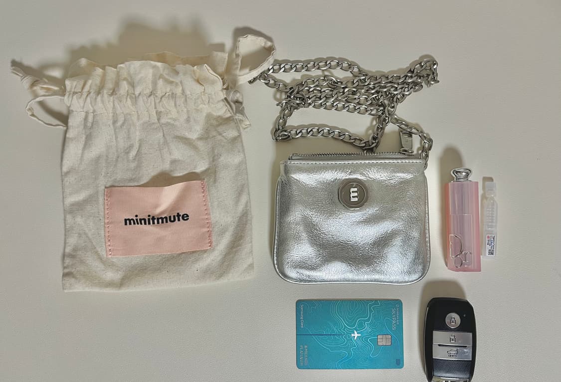 미닛뮤트 브렛백 마이크로 실버 상품이미지3