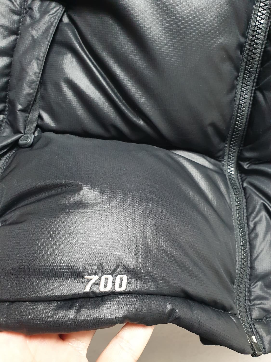 [남95~100] 노스페이스 눕시 패딩조끼 블랙 상품이미지5