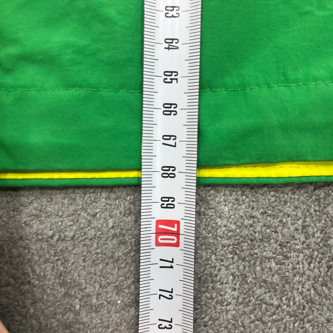 L 노스페이스 옐로우/그린 바람막이 후드 자켓 상품이미지10