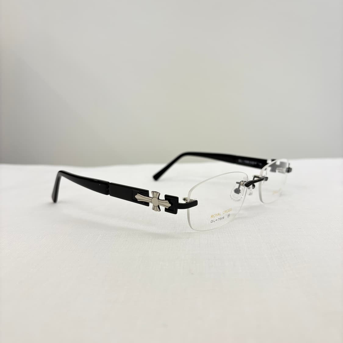 GALLAN 블랙실버 빈티지 무테 상품이미지2