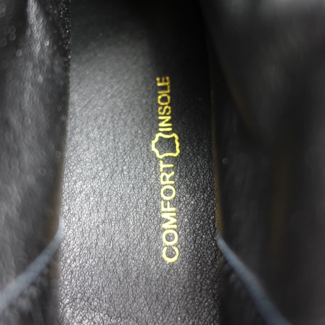 KATHARINEHAMNETT 캐서린햄넷 블랙 러버딥 고딕 레더 부츠  상품이미지9