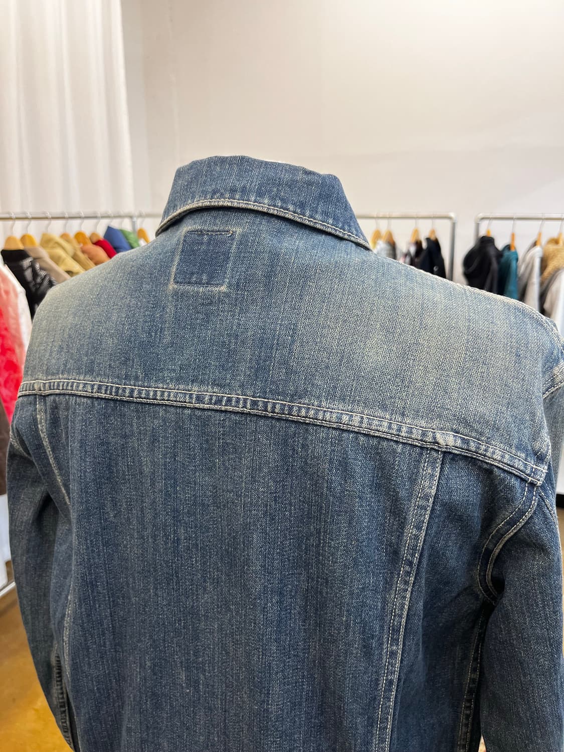 하이브리드 데님 집업 자켓 상품이미지6