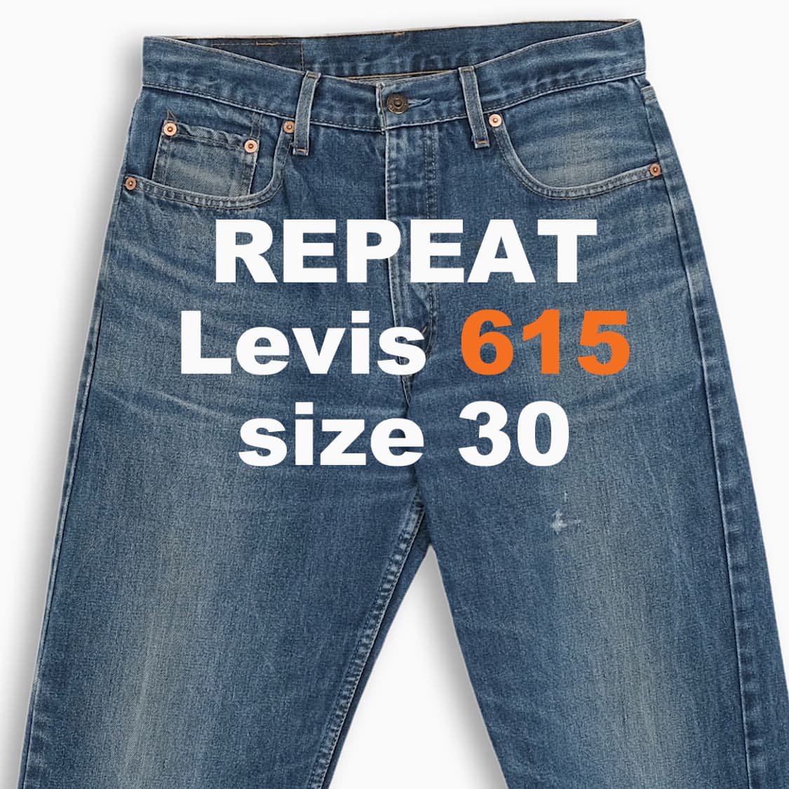 리바이스 615 오렌지탭 진청 90s 30 사이즈 OR6153211 상품이미지1