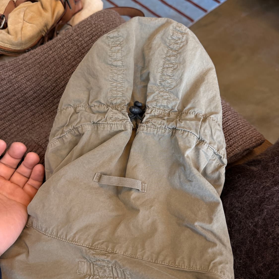 옴니갓 OMNIGOD 라이트 나일론 미리터리베이스 자켓 4 사이즈 상품이미지7