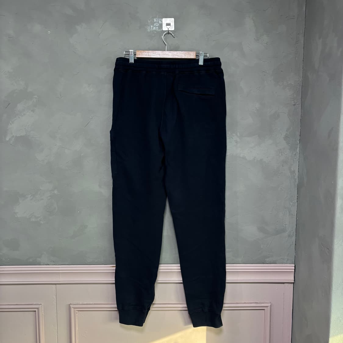 스톤아일랜드 스웻 조거 팬츠 네이비 상품이미지4