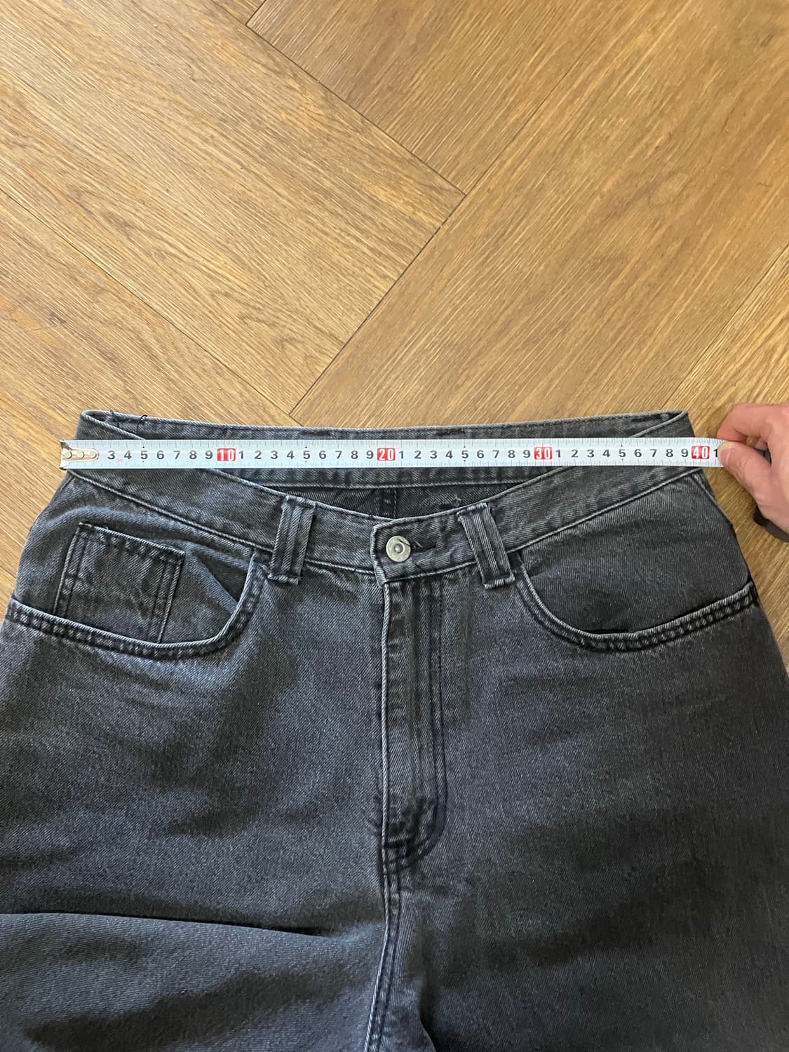 N215 디스이즈네버댓 흑청 데님팬츠 상품이미지5