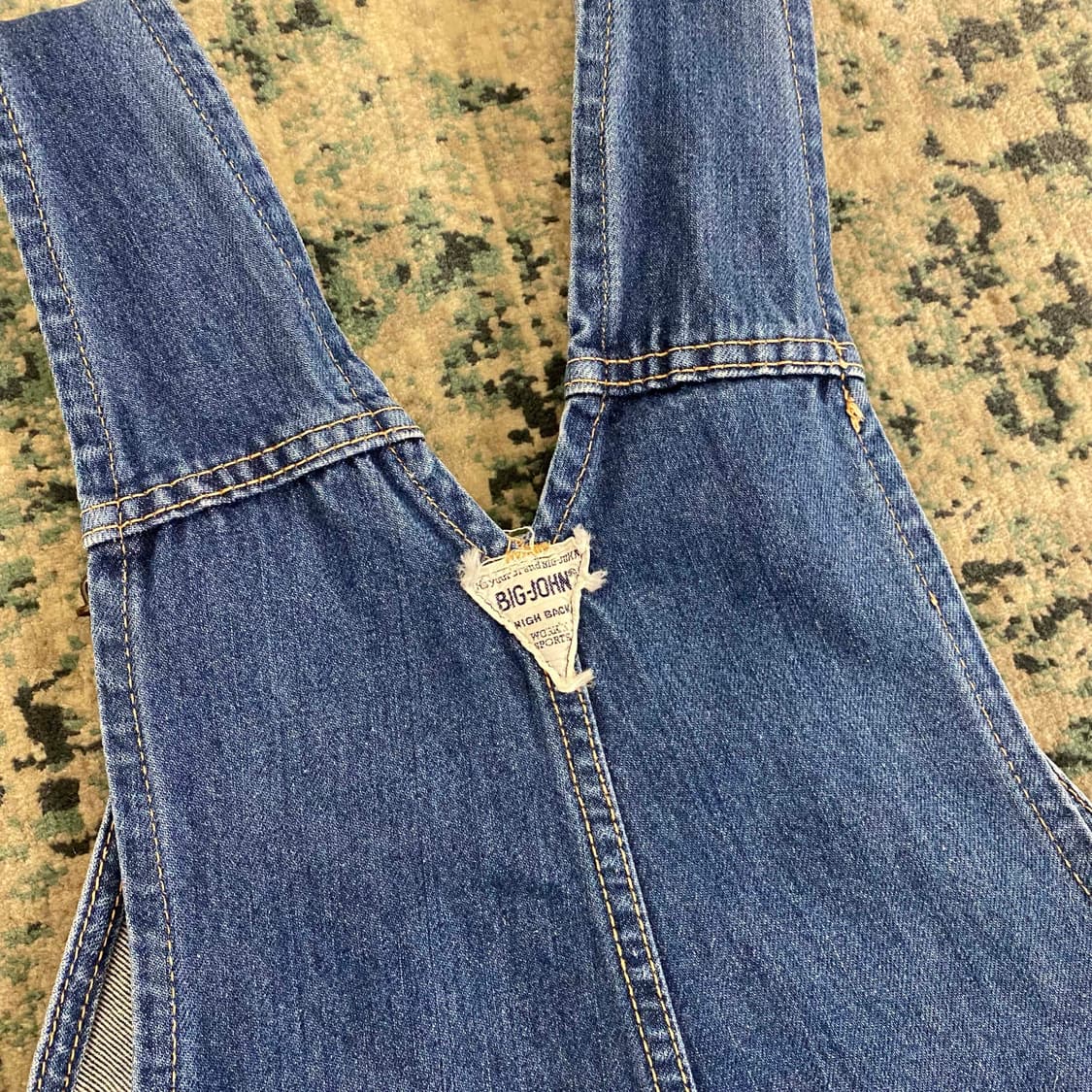 빅존 중청 데님 오버롤 상품이미지8