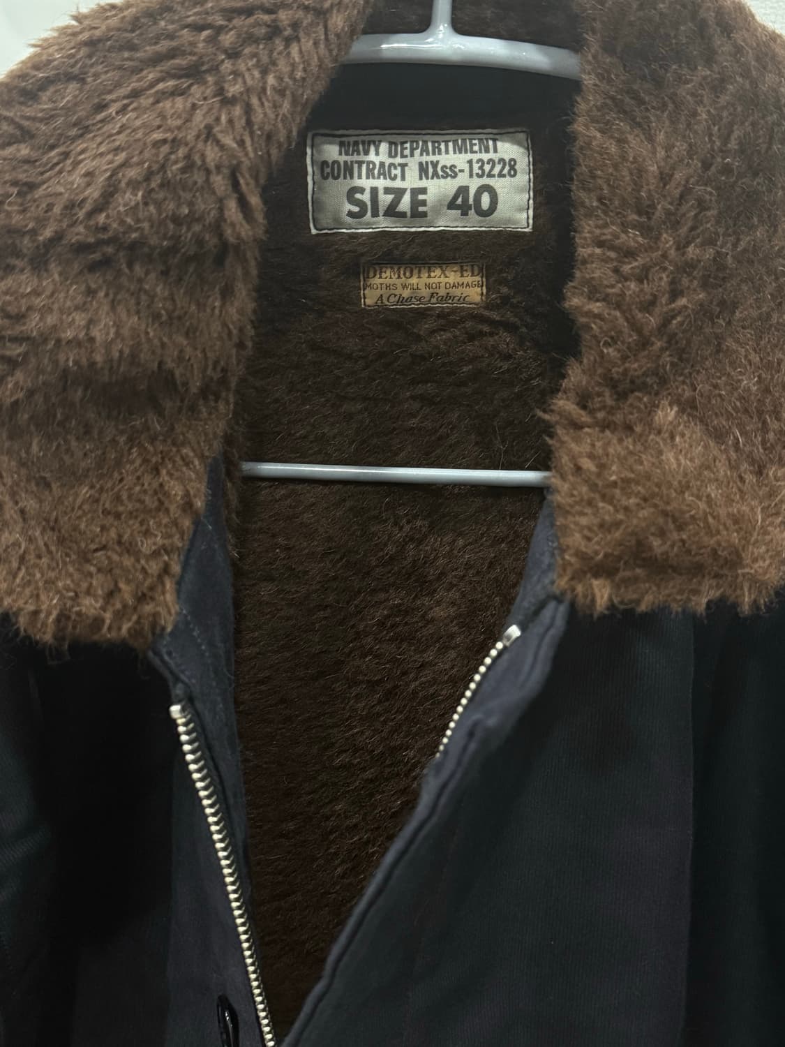 버즈릭슨 N-1 미해군 NAVY 데모텍스 덱자켓 상품이미지4