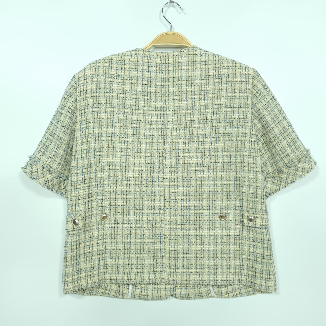 LOEUVRE 루에브르 트위드 반팔 자켓 2사이즈 상품이미지4