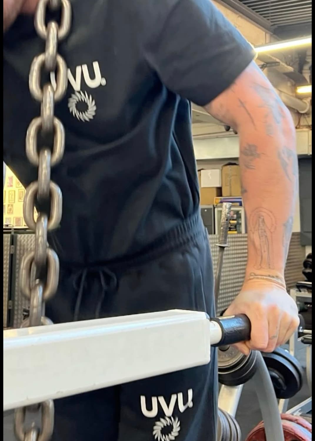 uvu 인시그니아 티셔츠 잉크블루 L 상품이미지1