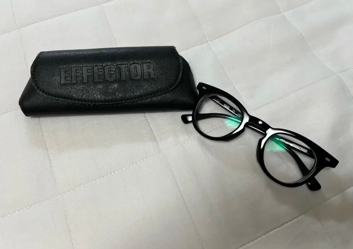 이펙터 aw 블랙 안경 상품이미지1