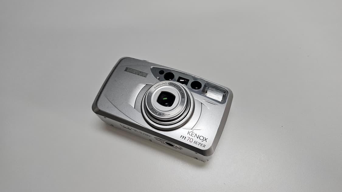 작례O 삼성 필카의 정수 케녹스 m70 슈퍼 필름카메라 빈티지 필카 상품이미지7