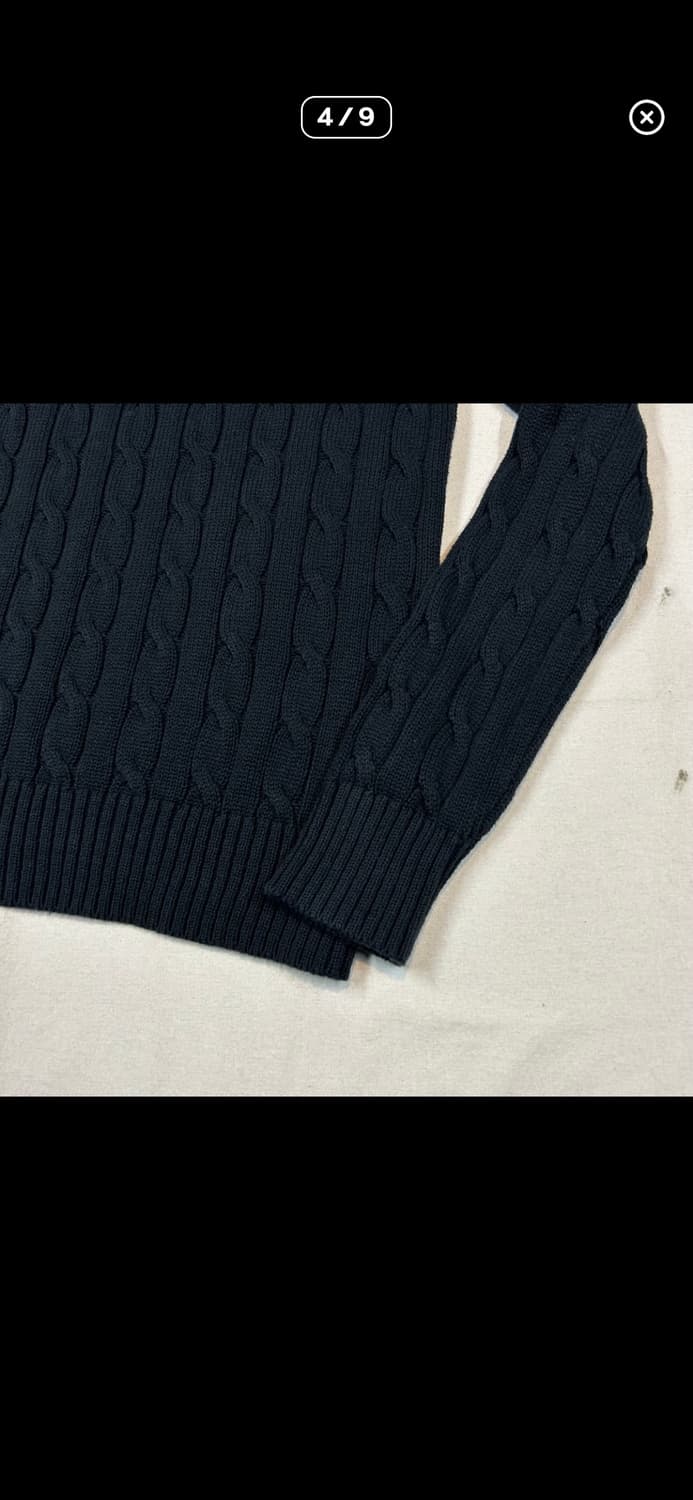 폴로 랄프 로렌 케이블 니트 S 상품이미지4