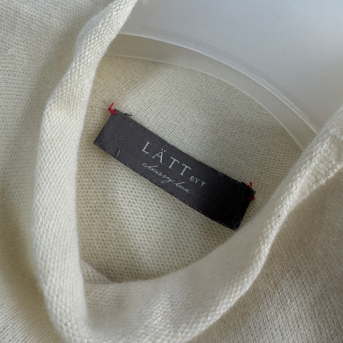 래트바이티 캐시미어100 니트 탑 상품이미지2