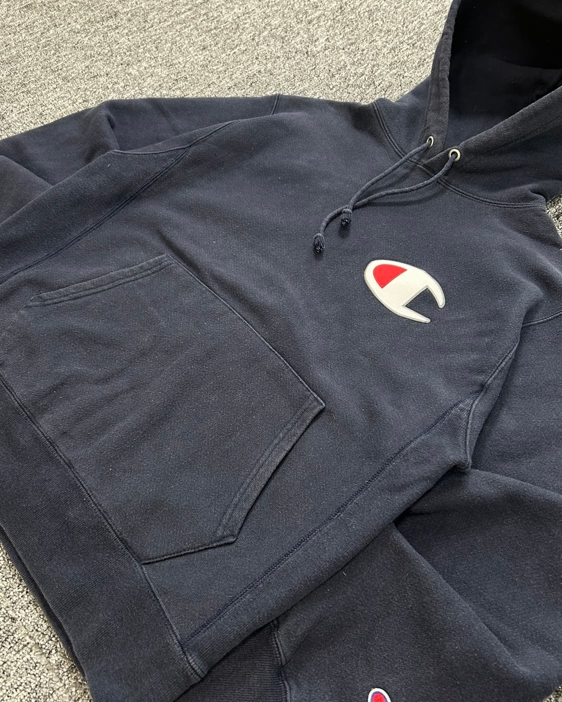 챔피온 빅로고 오버 후드티 상품이미지3