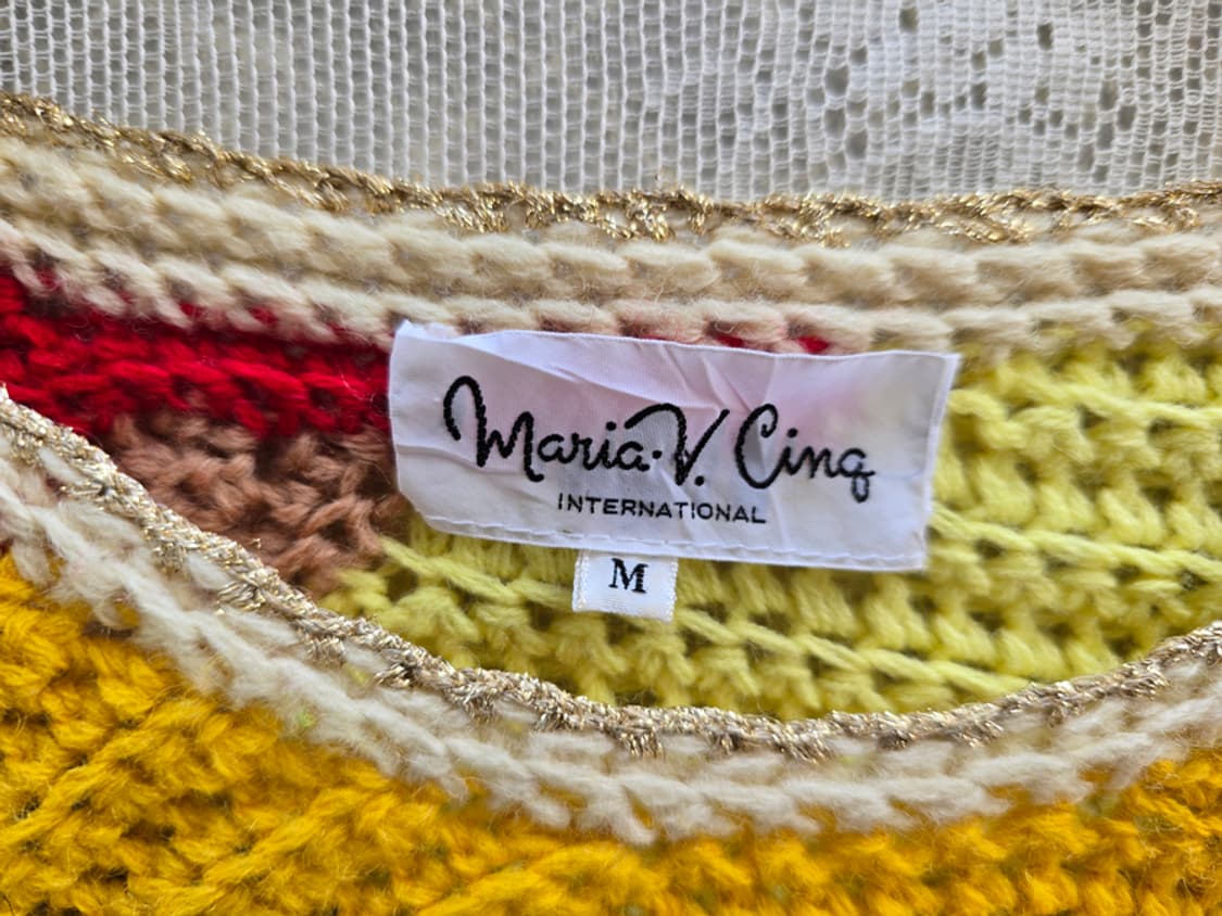 80-90s 빈티지 니트웨어 (made in hong kong) 상품이미지4