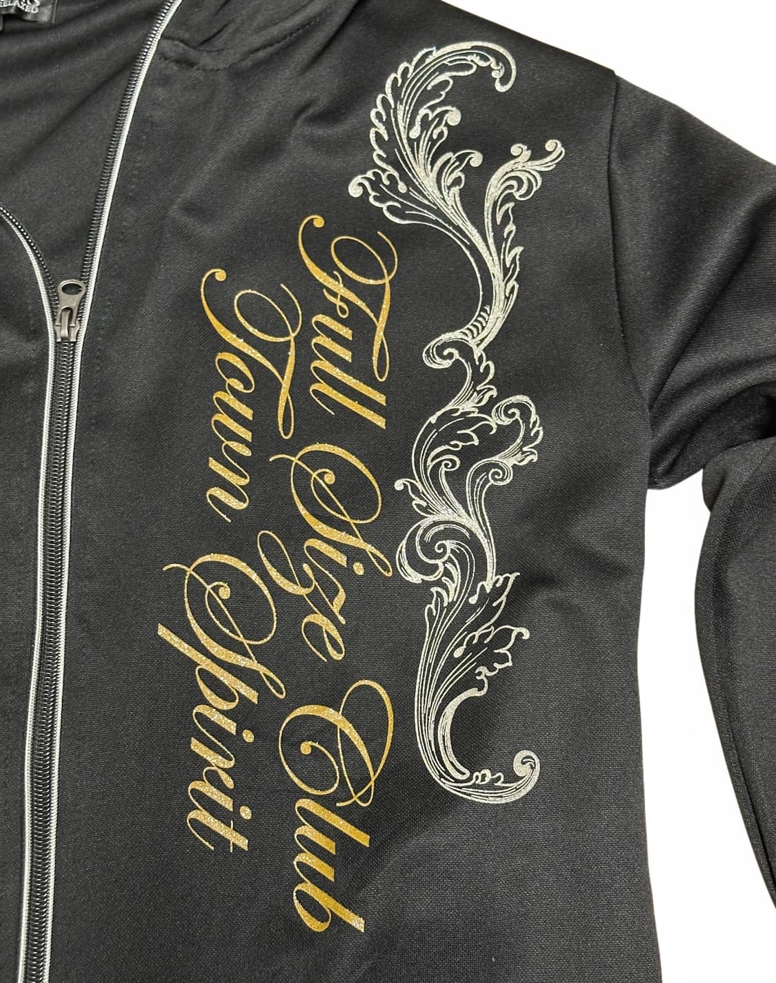 빈티지 프린팅 후드 집업 상품이미지3