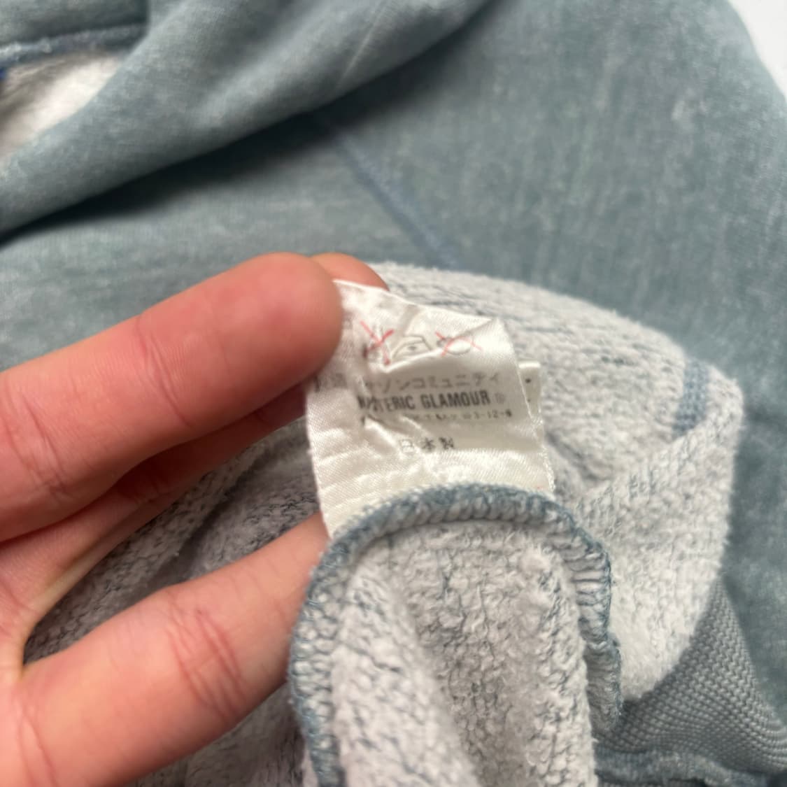 히스테릭 글래머 빅 로고 후드티 OS 상품이미지8