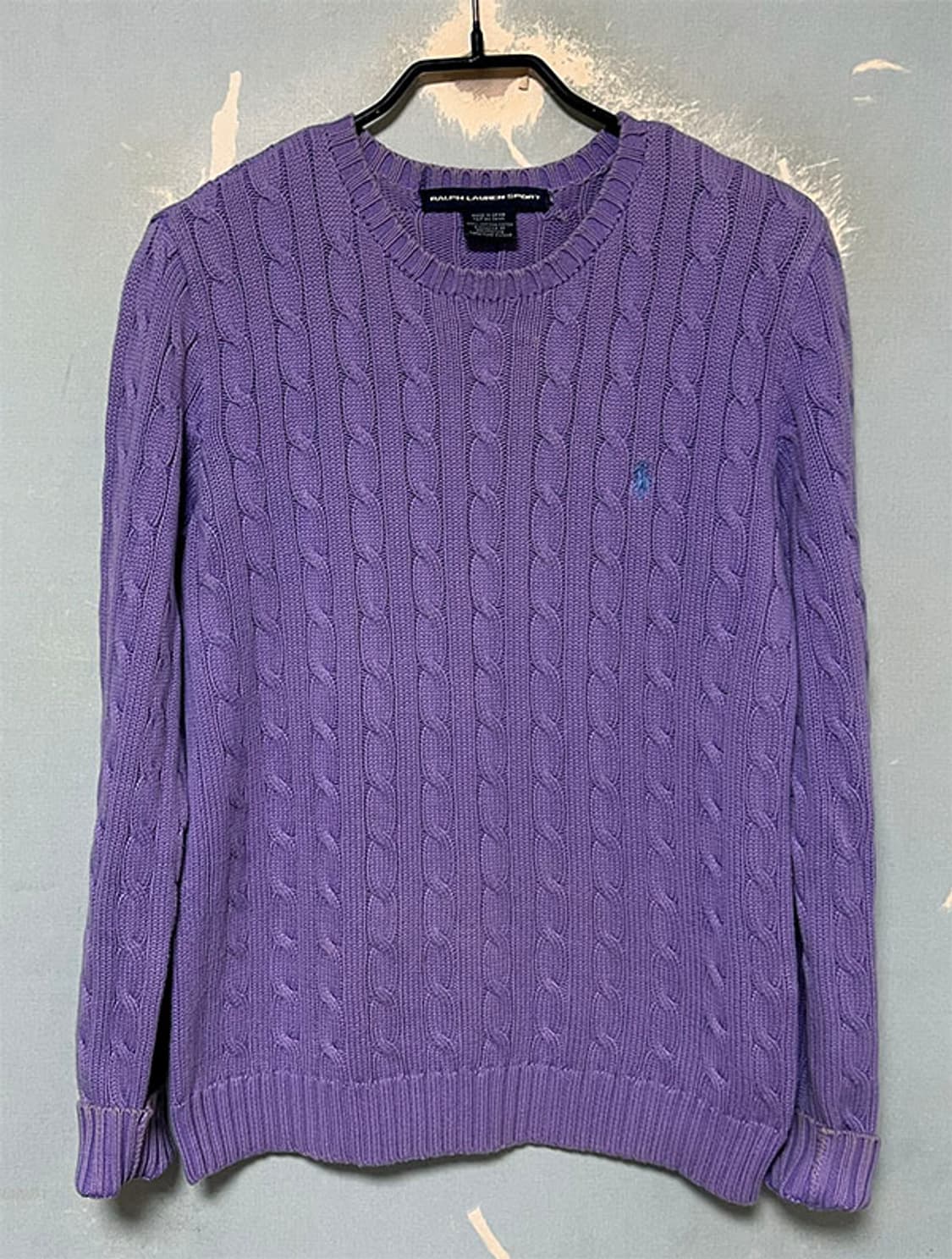 POLO 폴로 여자 꽈배기니트 기본 캐주얼 M 95 66 상품이미지1