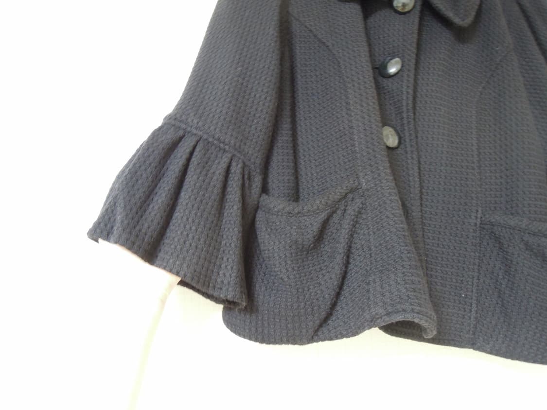 피코트 하프자켓 사와코 니혼진 모리 케이프 코트 갸루 일본 소금 빈티지 상품이미지5