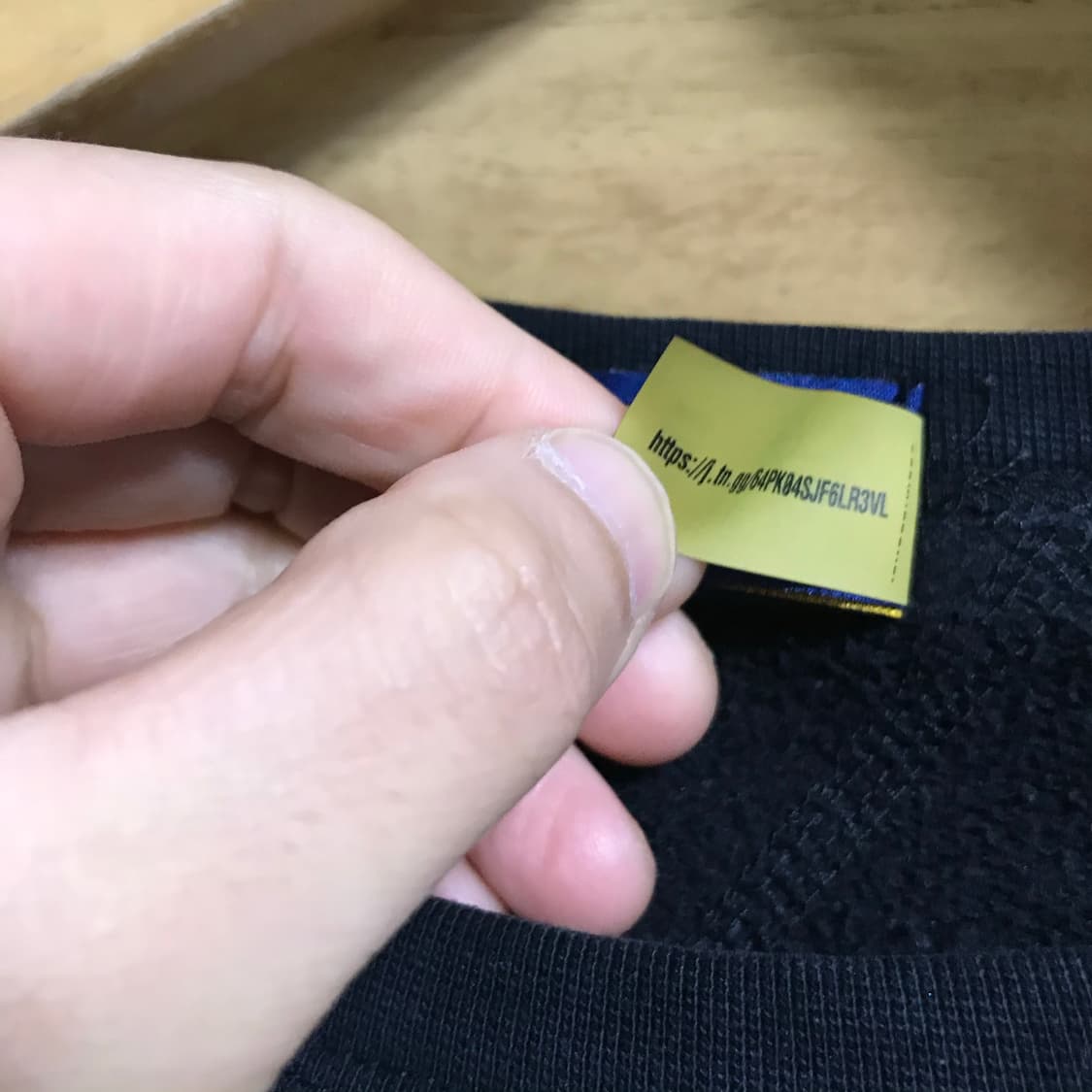 폴로 랄프로렌 큐알 라운드 맨투맨 상품이미지5