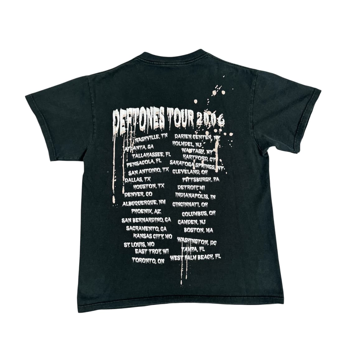 빈티지 2006 Deftones 데프톤즈 몬스터 투어 티셔츠 상품이미지2
