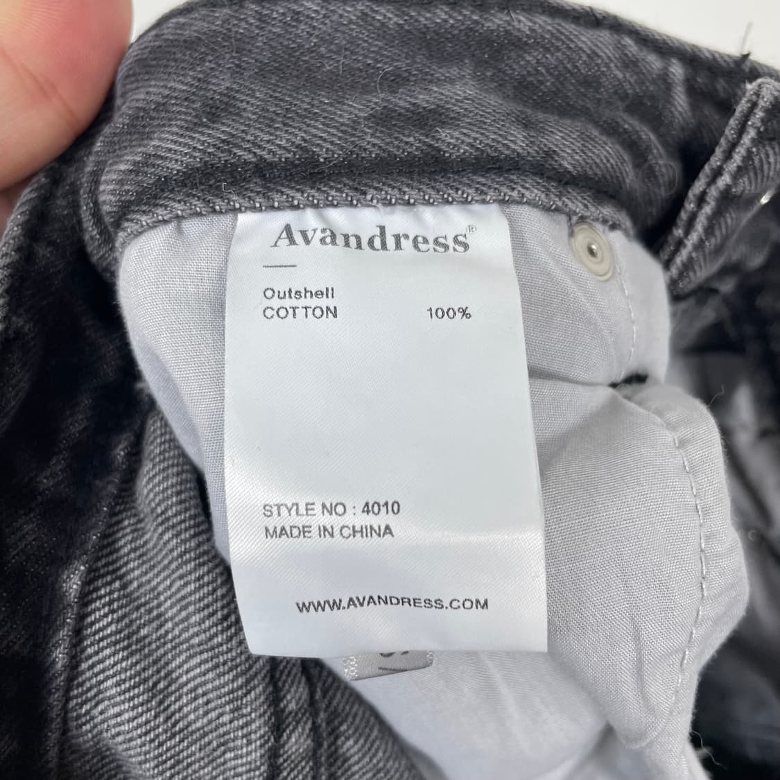 AVANDRESS 카고 데님 반바지 상품이미지5
