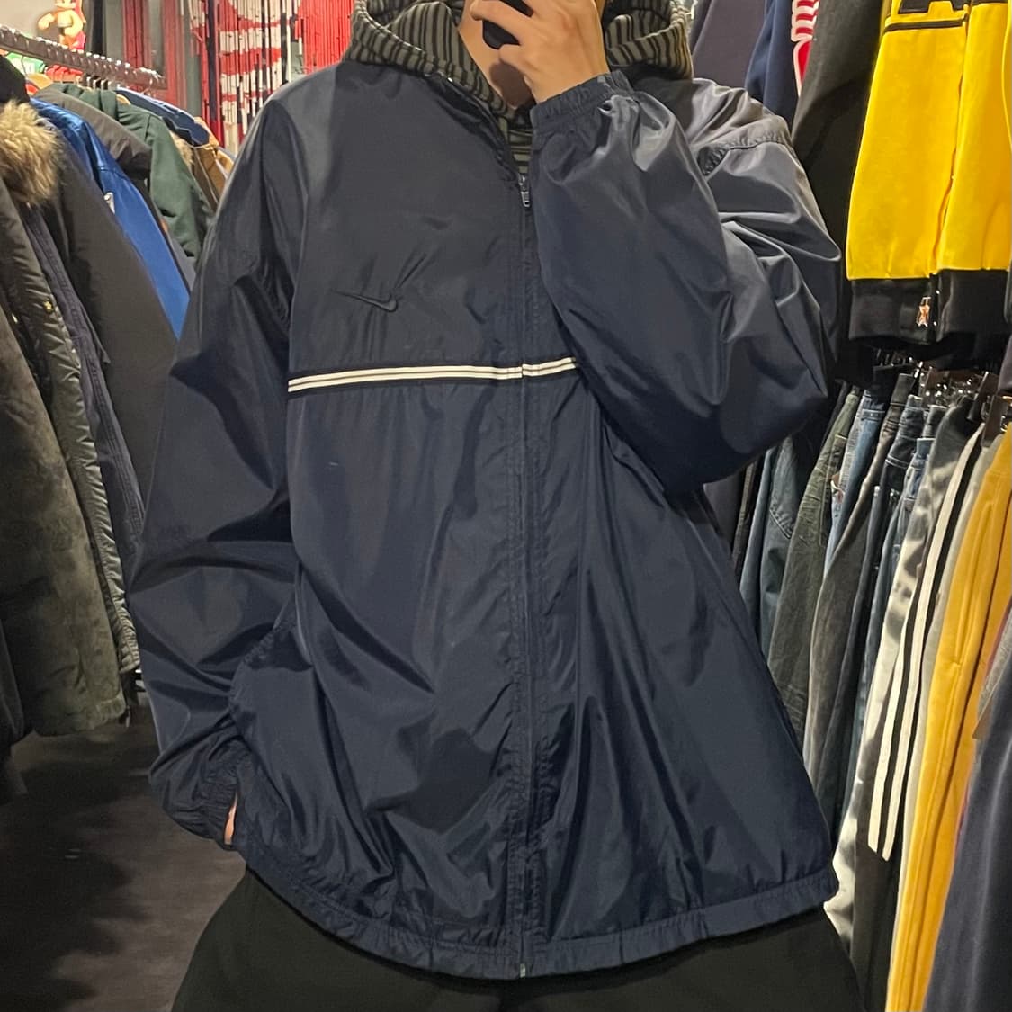 [IM] nike 나이키 네이비 바람막이 상품이미지1