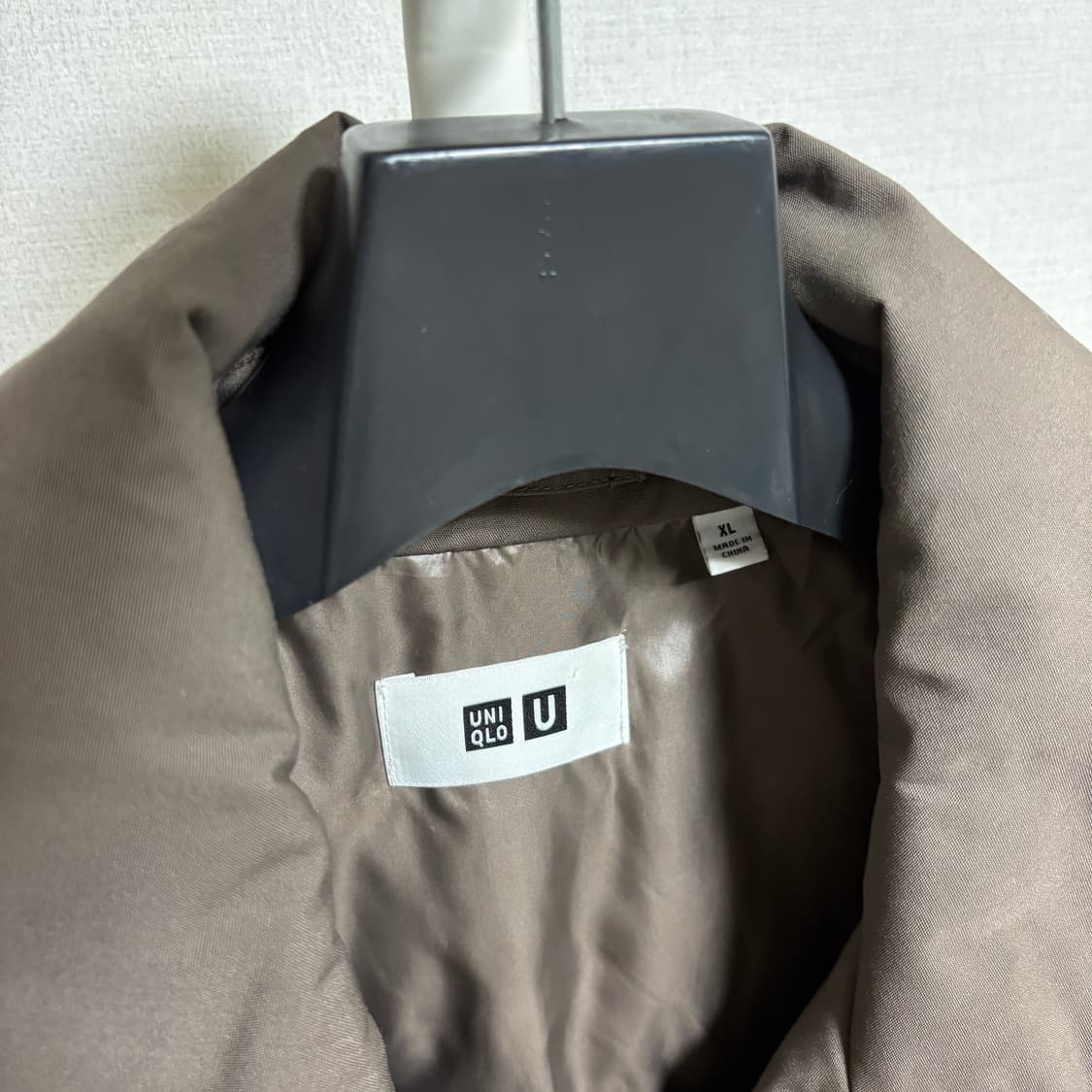 유니클로 U 패디드 피코트 / 브라운, XL 상품이미지4