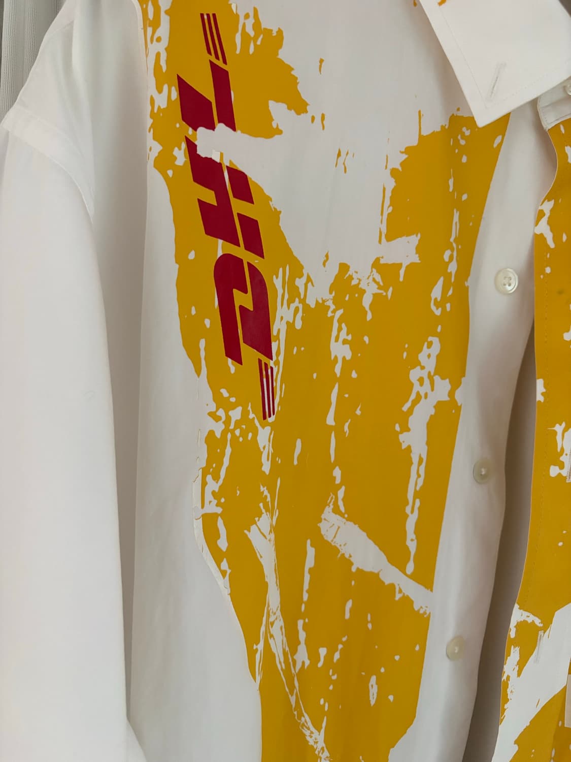 베트멍 DHL 프린트 오버사이즈 셔츠 상품이미지3