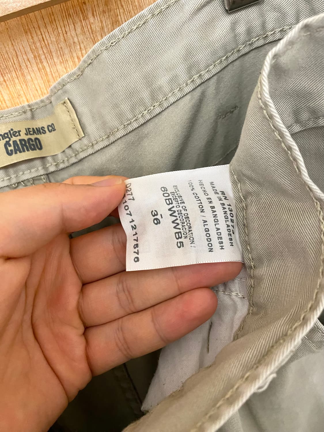 WRANGLER double cargo bermuda pants 버뮤다 상품이미지10