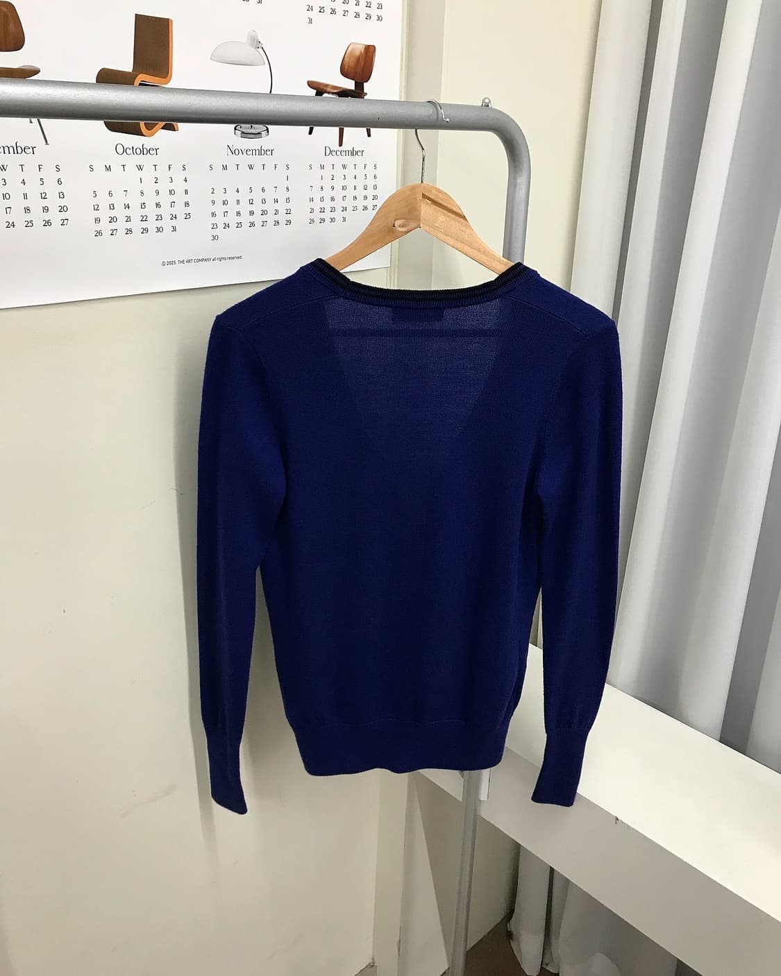 프레드페리 메리노 울 가디건 상품이미지3