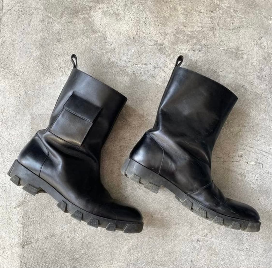 발렌시아가 A/W15 레더 컴뱃 부츠 상품이미지1